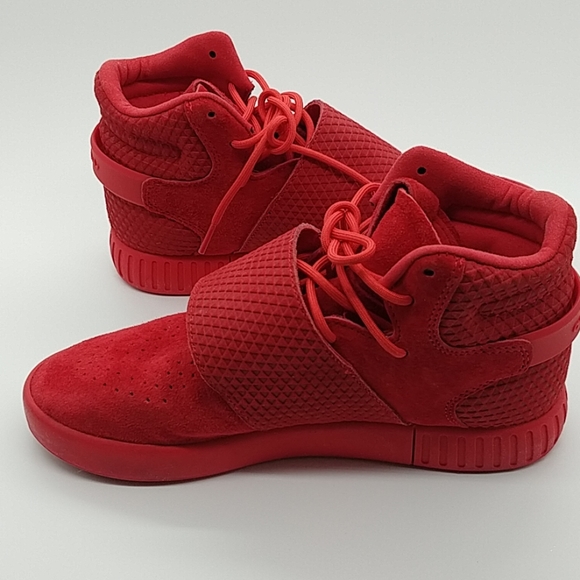 ADIDAS MEN'S TUBULAR INVADER STRAP RED SUE… - Picture 3 of 4